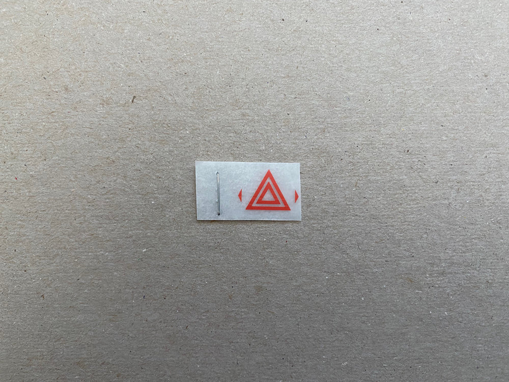(40 series) Hazard Symbol Decal