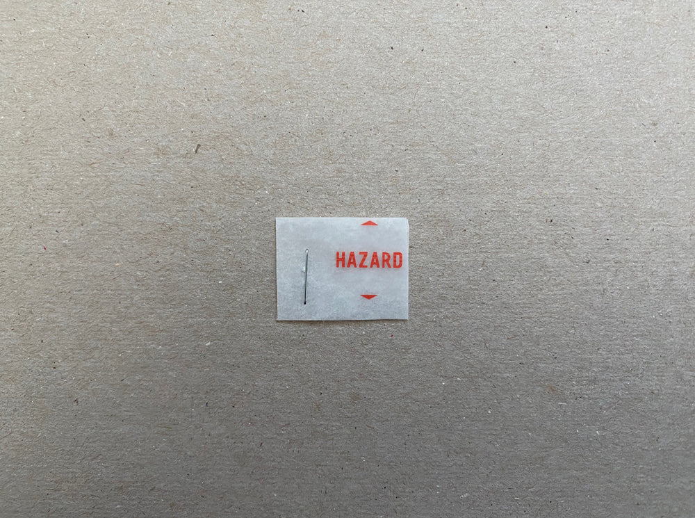 (40 series) Hazard Lettering Decal