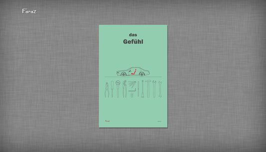 'E24' BMW 12x18" Poster