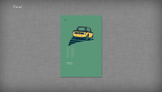 'ETCC' BMW 12x18" Poster