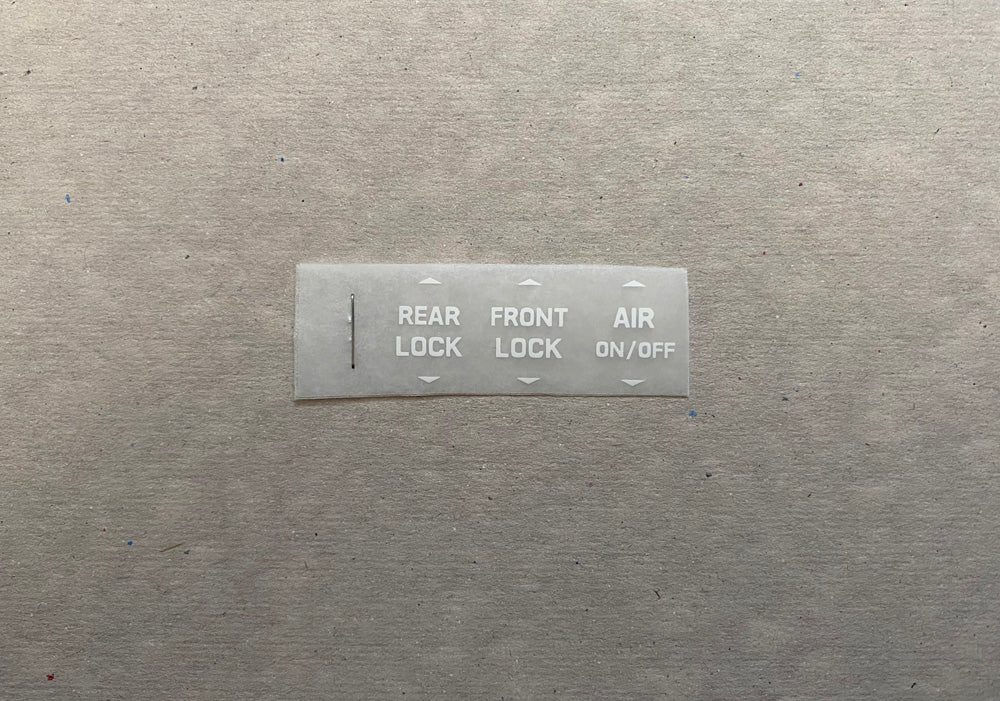 (40 series) Locker Lettering Decal Kit