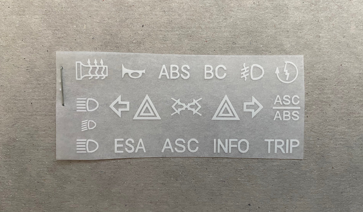 (As-is) BMW R1200GS Decal Kit