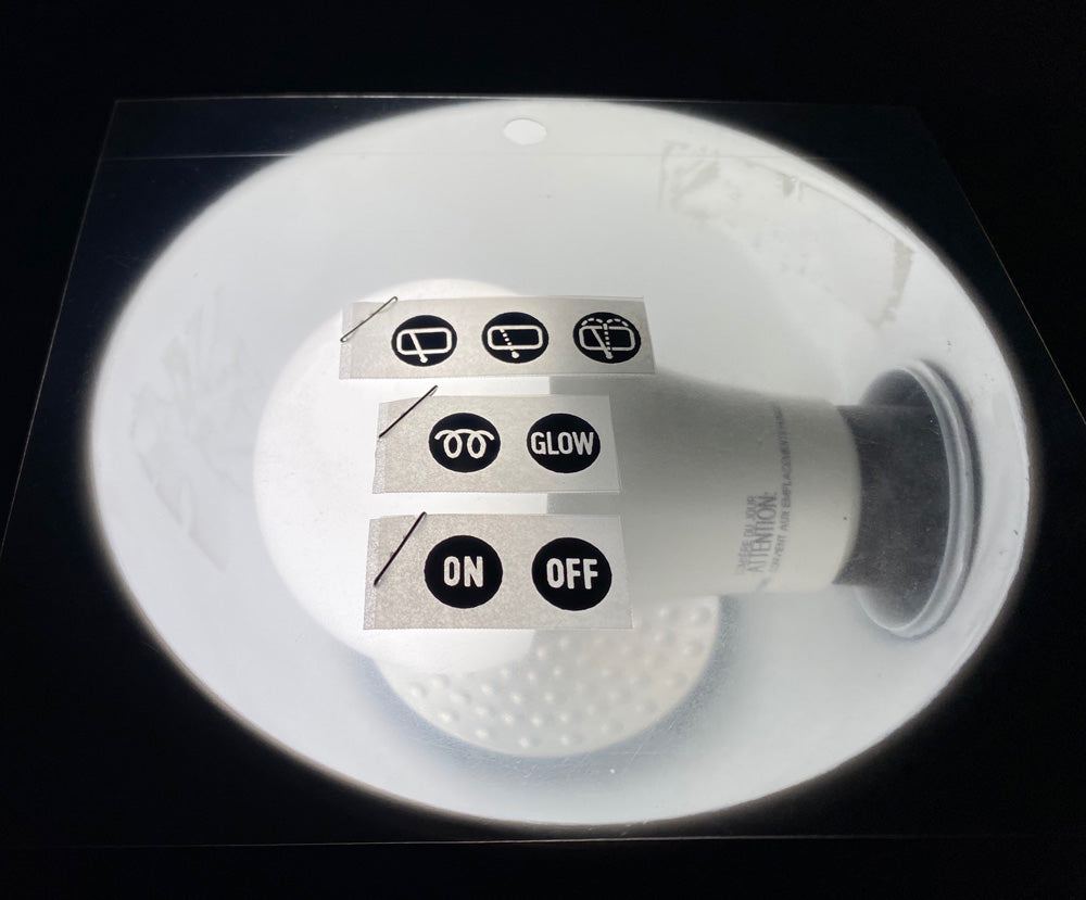 AC (ON/OFF) Decal Kit Mercedes