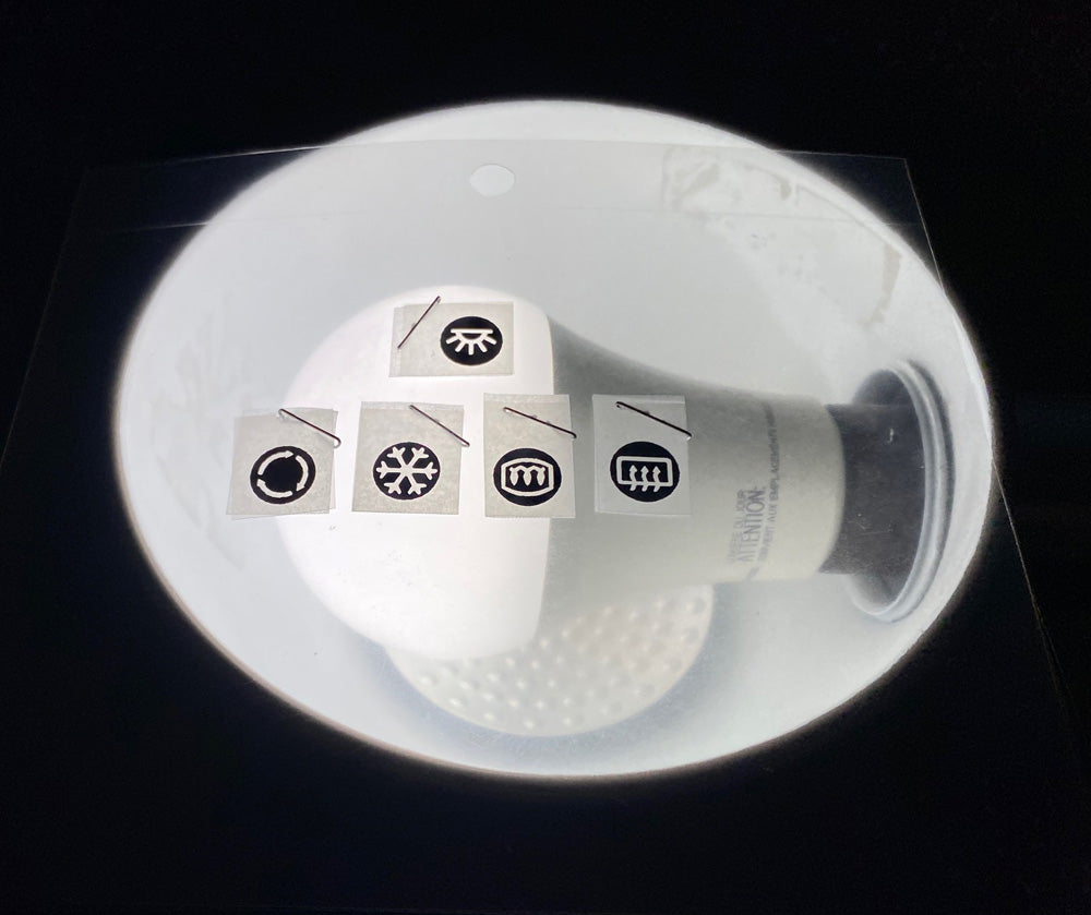 AC (Snowflake) Decal Mercedes