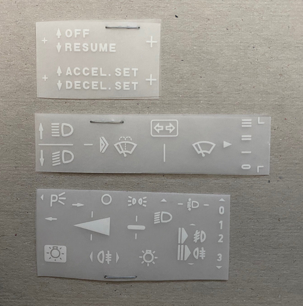 Interior Decal Kit Package (Late)