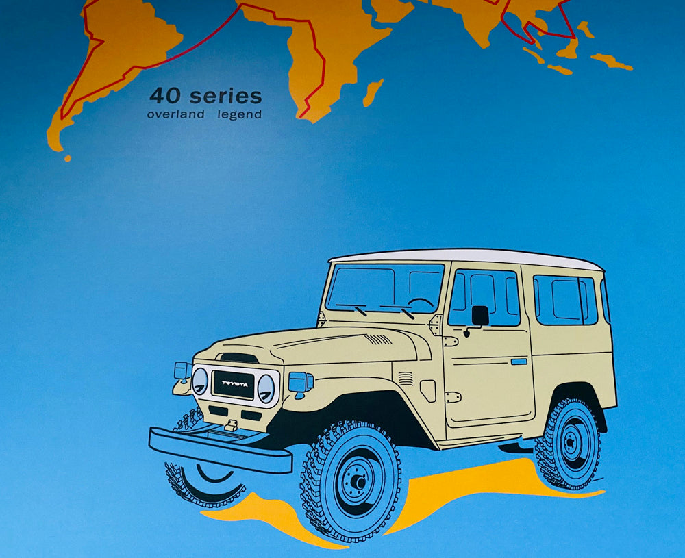 'Adventure' FJ40/FJ45 12x18" Poster Set