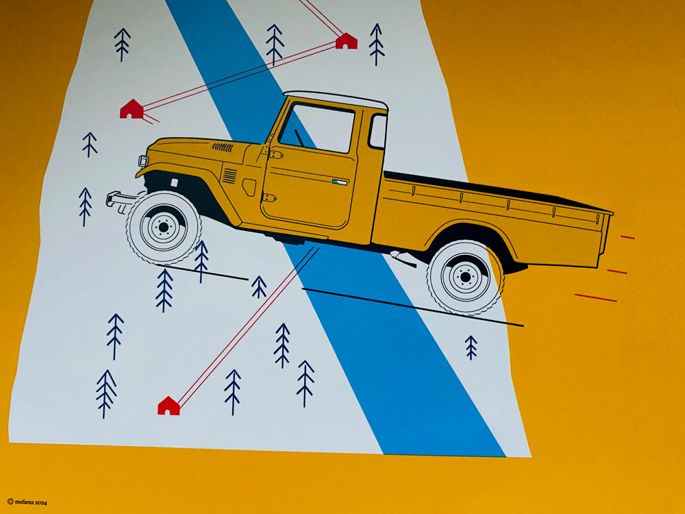 'Adventure' FJ40/FJ45 12x18" Poster Set