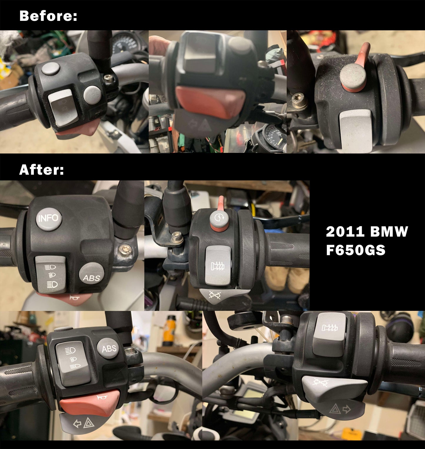 (As-is) BMW R1200GS Decal Kit