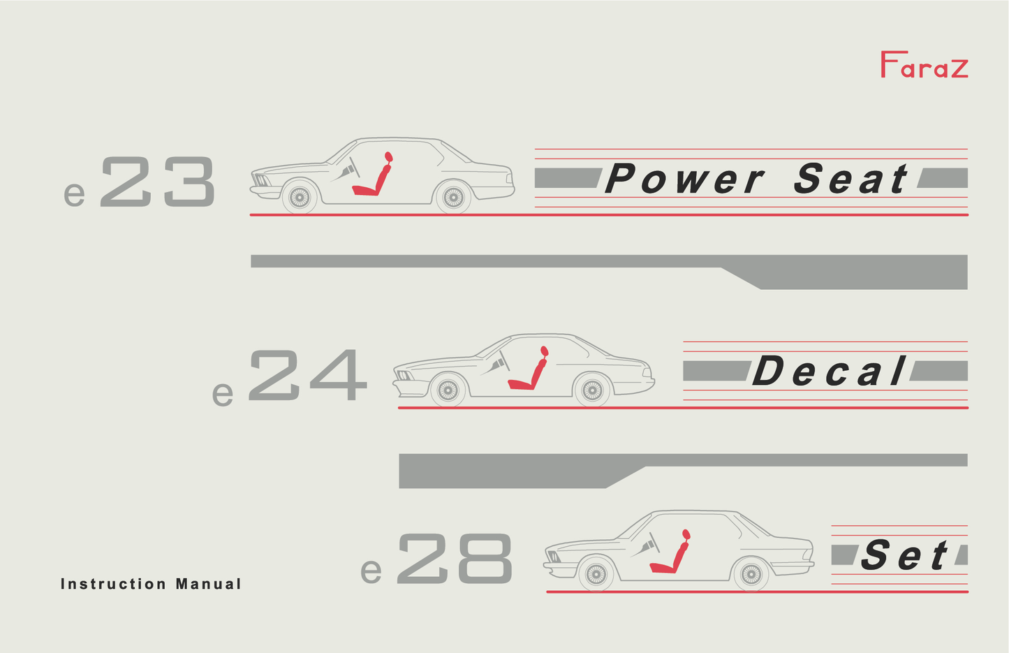 Power Seat Decal