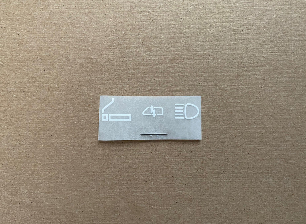 Lighter/Headlamp/Breaker Small Decal Kit