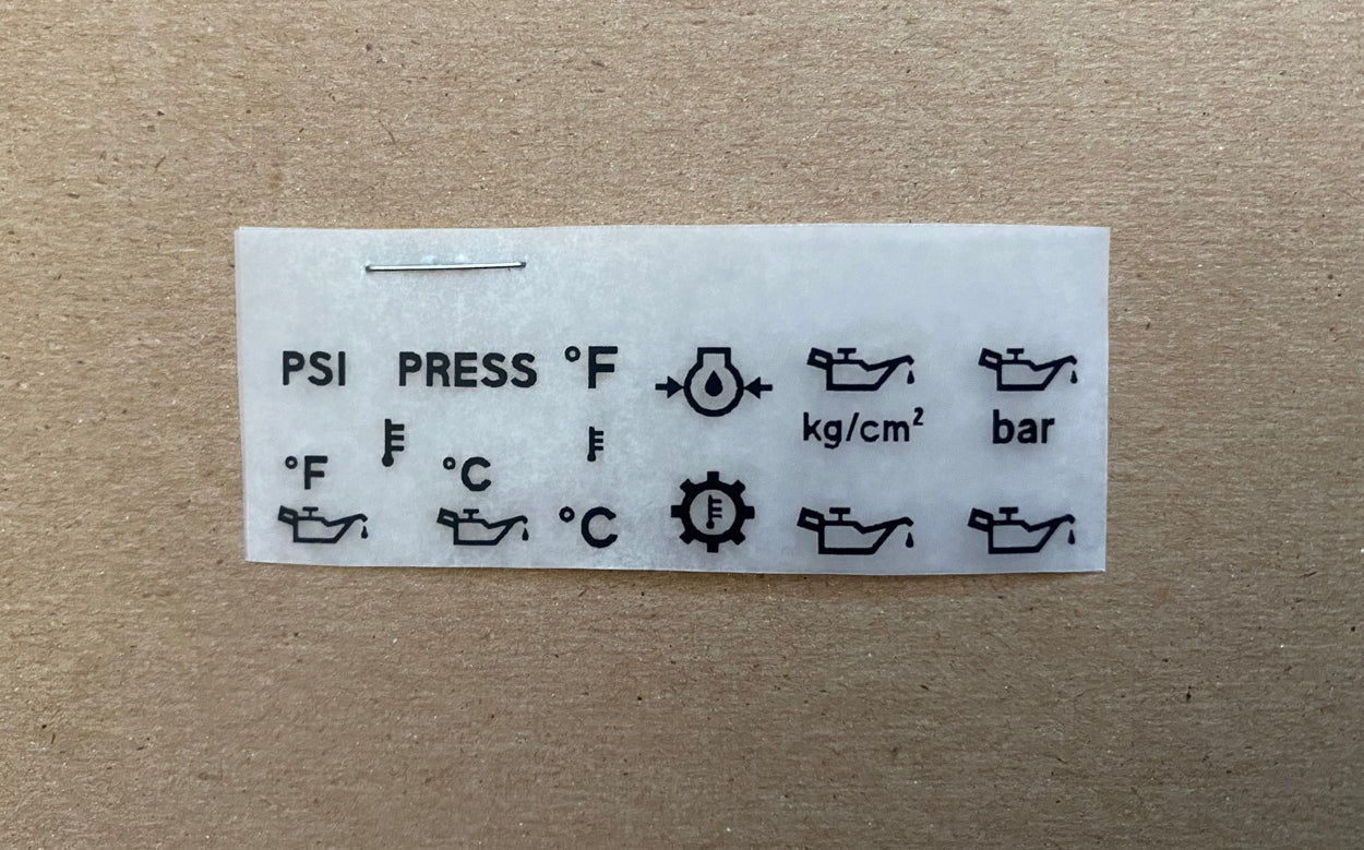OIL Symbol Decal Kit