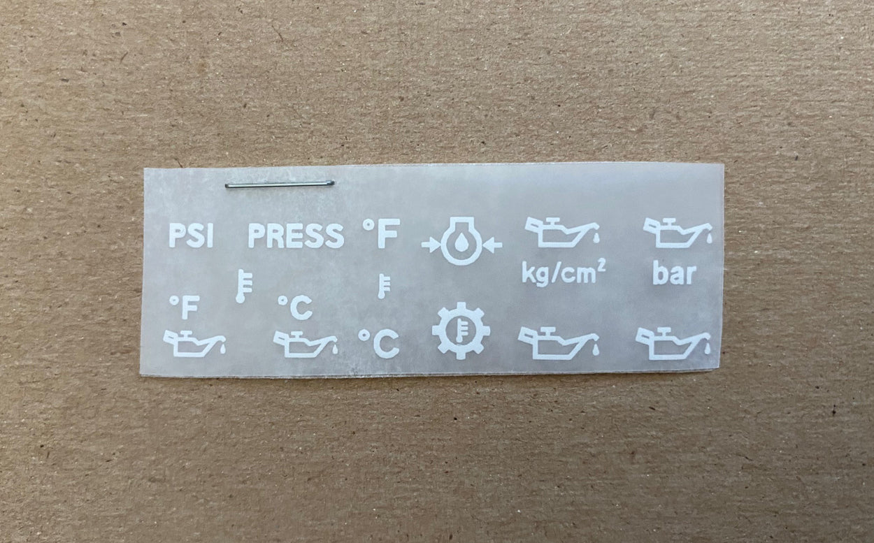OIL Symbol Decal Kit