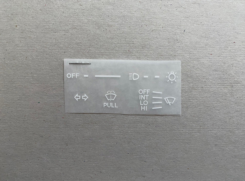 **RHD** Landcruiser 70 Series (OFF/INT/LO/HI) Decal Kit
