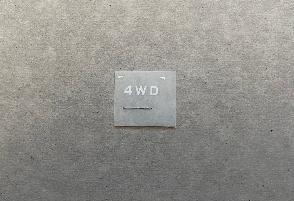 4WD Indicator Decal (40 series)