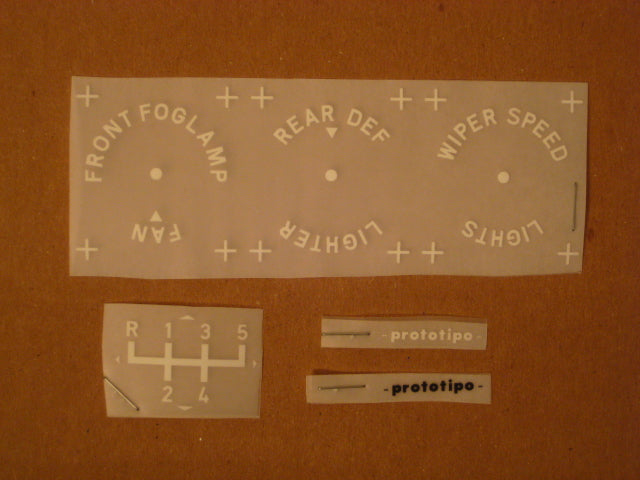 Decal Package BMW 2002 (USA) 5 Speed