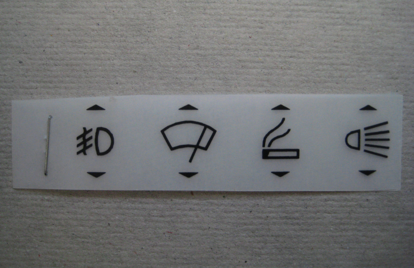 2002 BMW Dashboard Button Small Kit