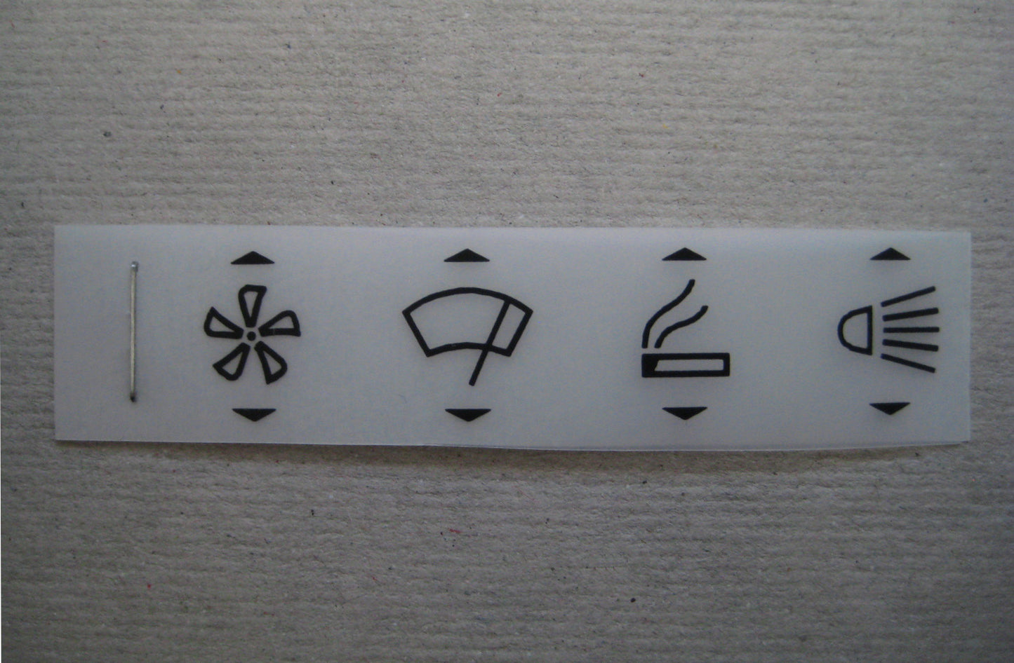 2002 BMW Dashboard Button Small Kit