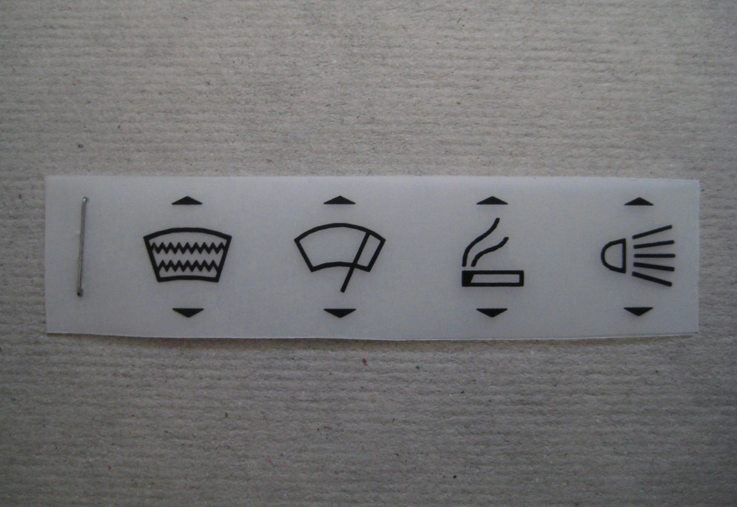 2002 BMW Dashboard Button Small Kit
