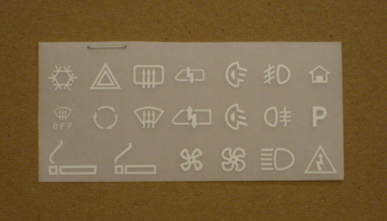 Interior Decal Set BMW