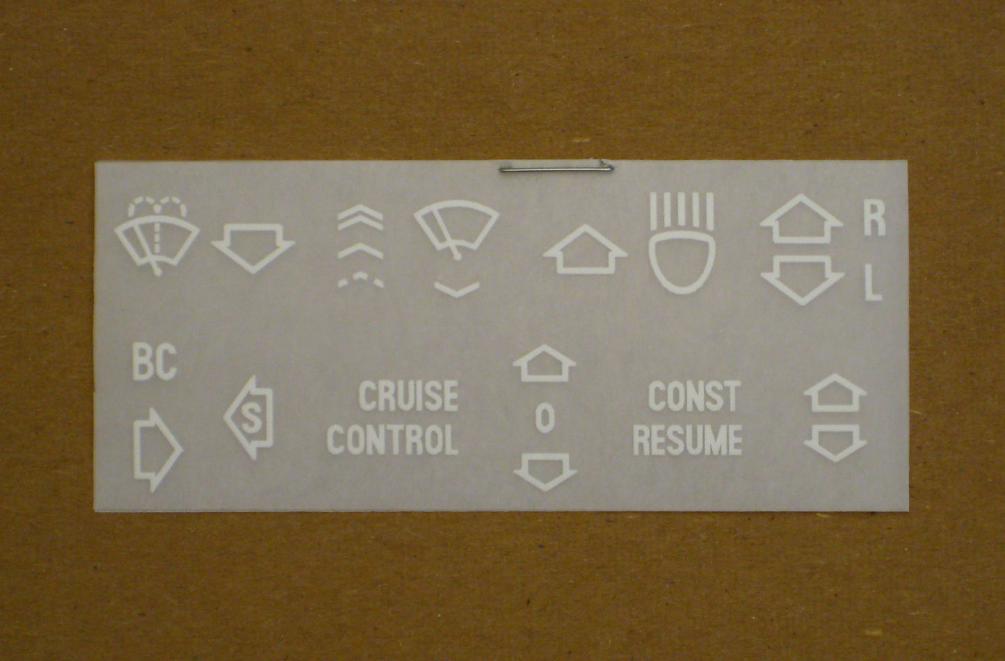 Instrument Decal Set BMW