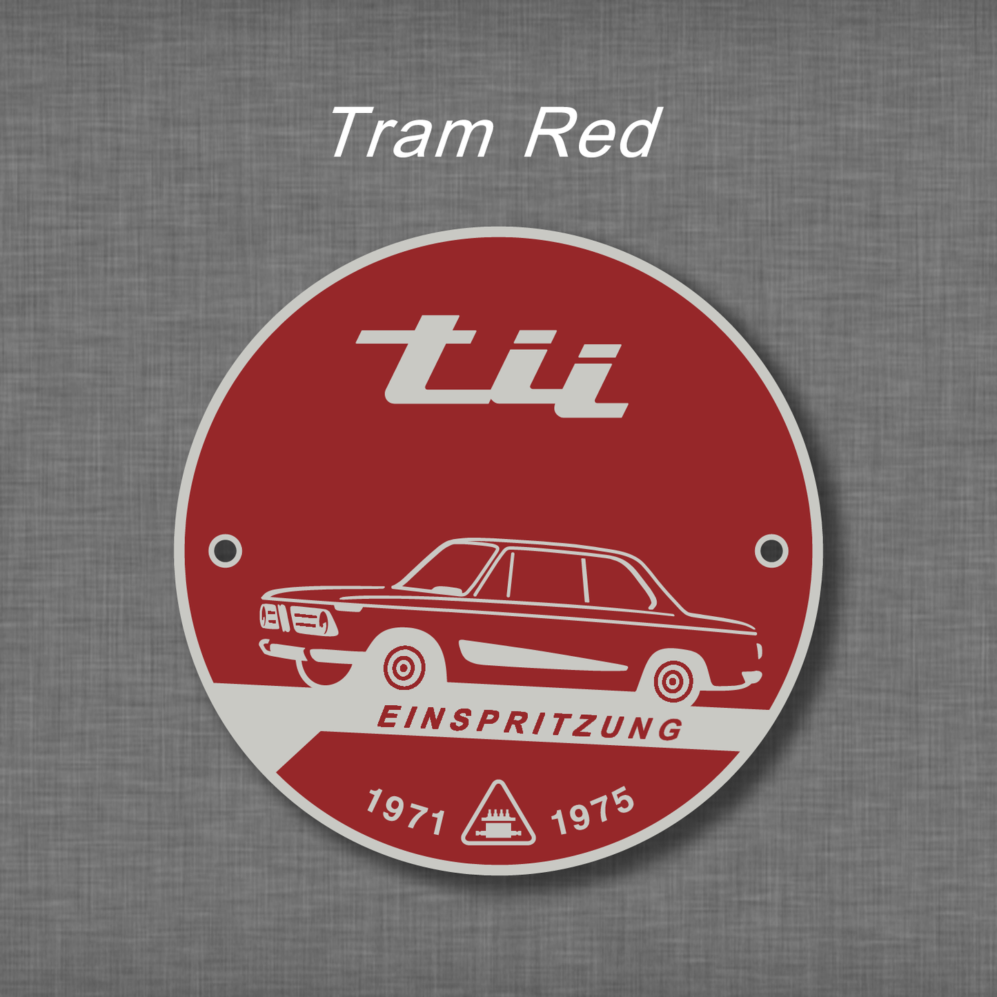 82mm Tram Red