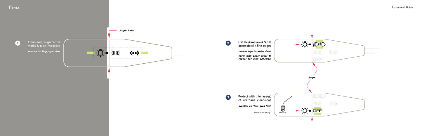 As-is Decal Set Miata NA/NB