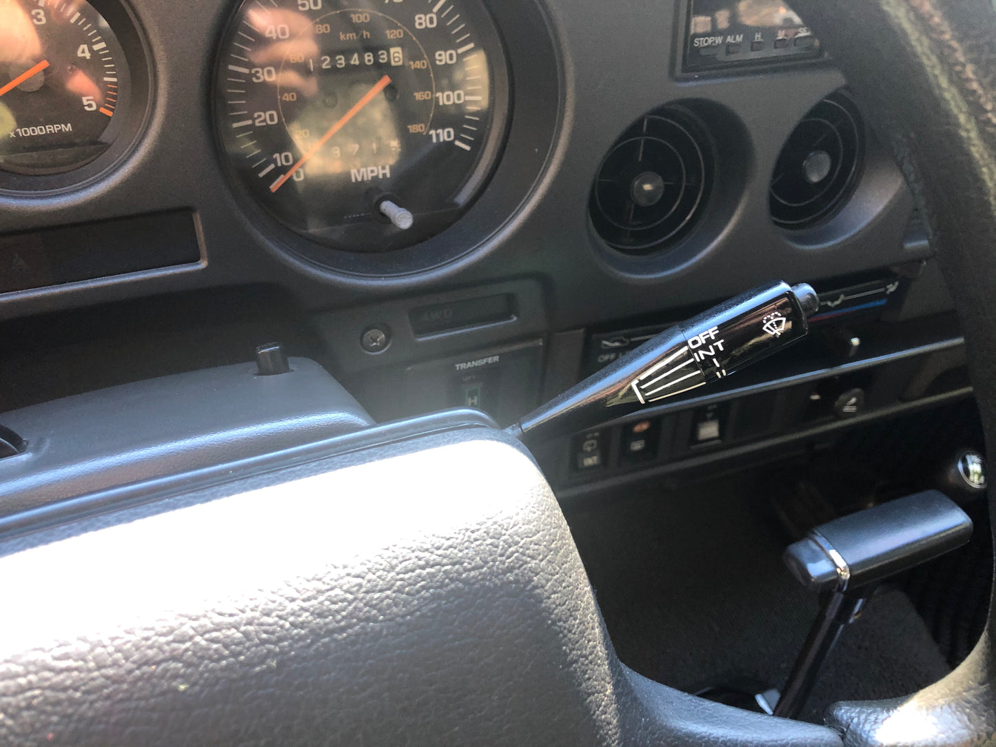 Landcruiser FJ60/62 Turn signal + Wiper Stalk Decal Kit