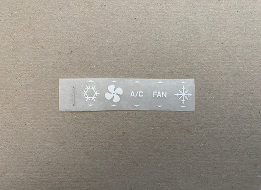 (40 series) A/C Decal Kit