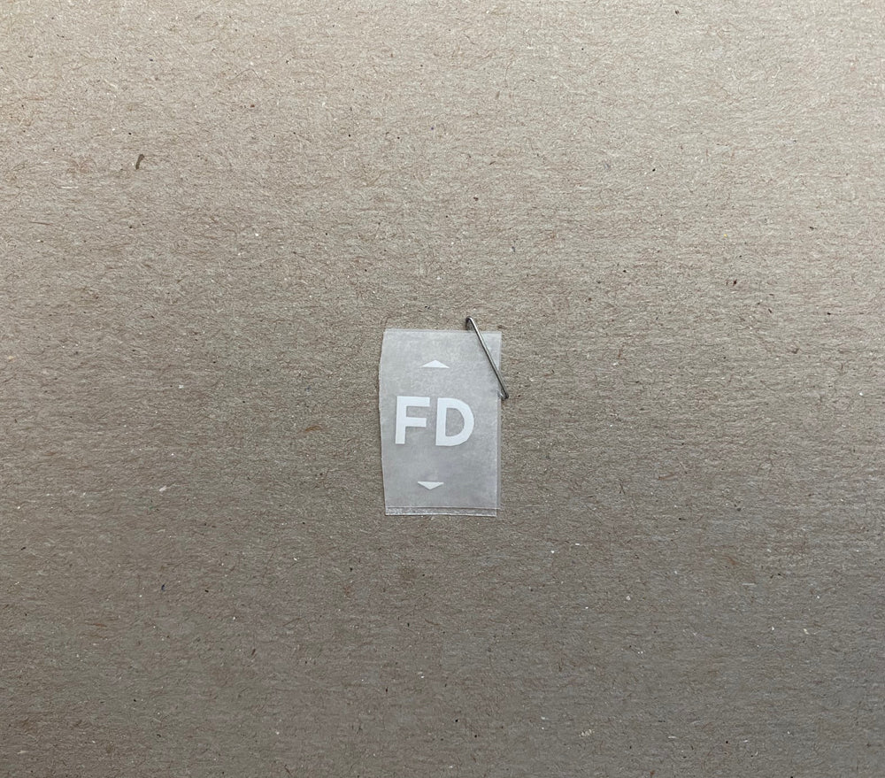 (40 series) Front Drive 'FD' Decal