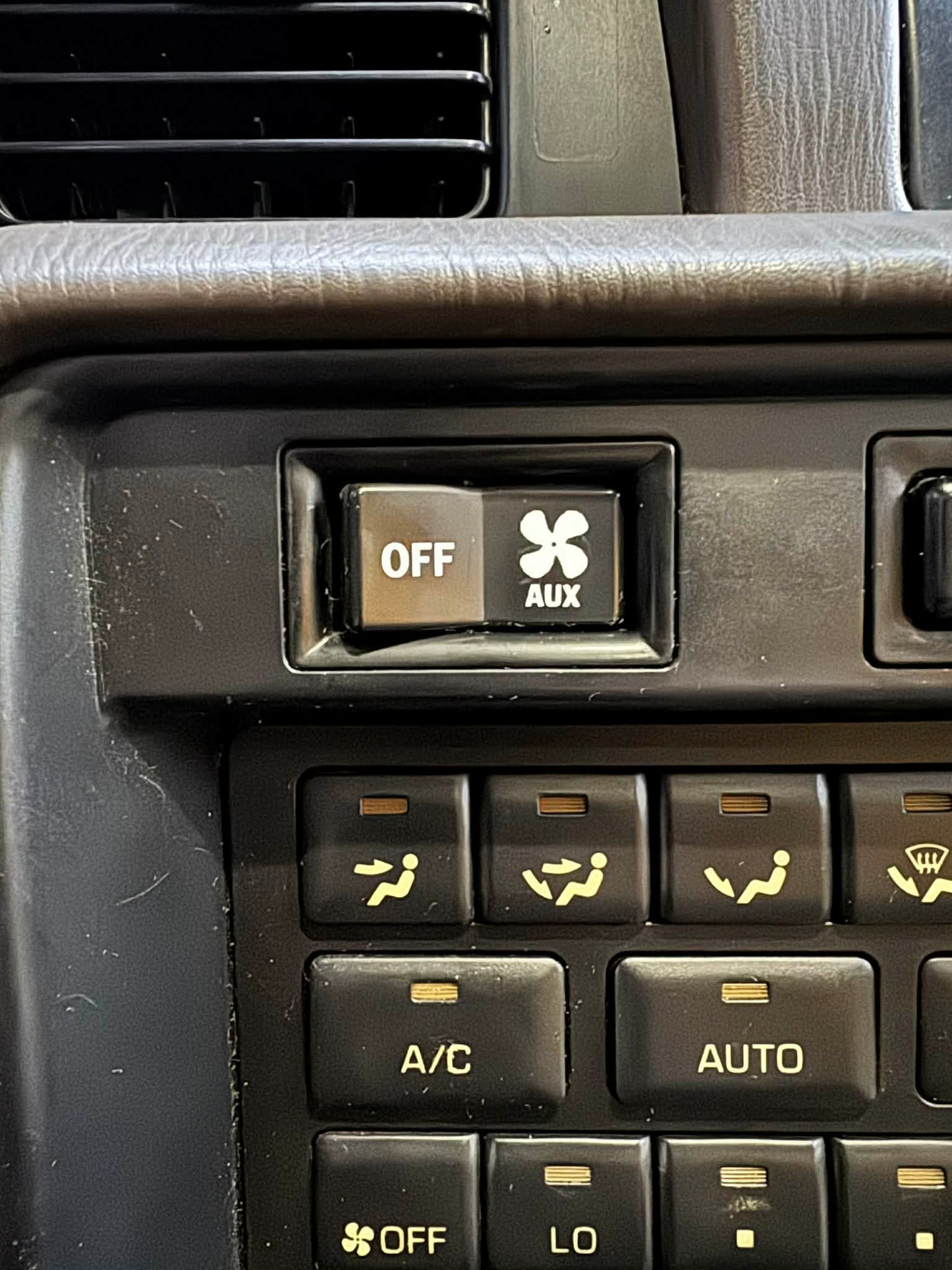 Auxiliary Fan Decal Toyota Landcruiser