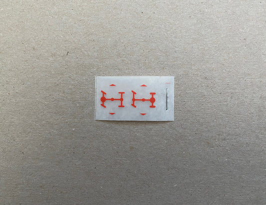 (40 series) Locker Symbol Red -- Decal Kit