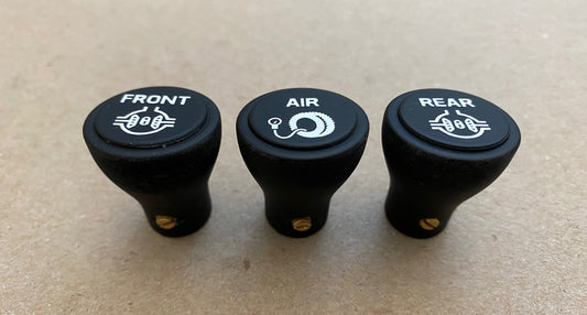 ARB Style W/Lettering Button Set of 3