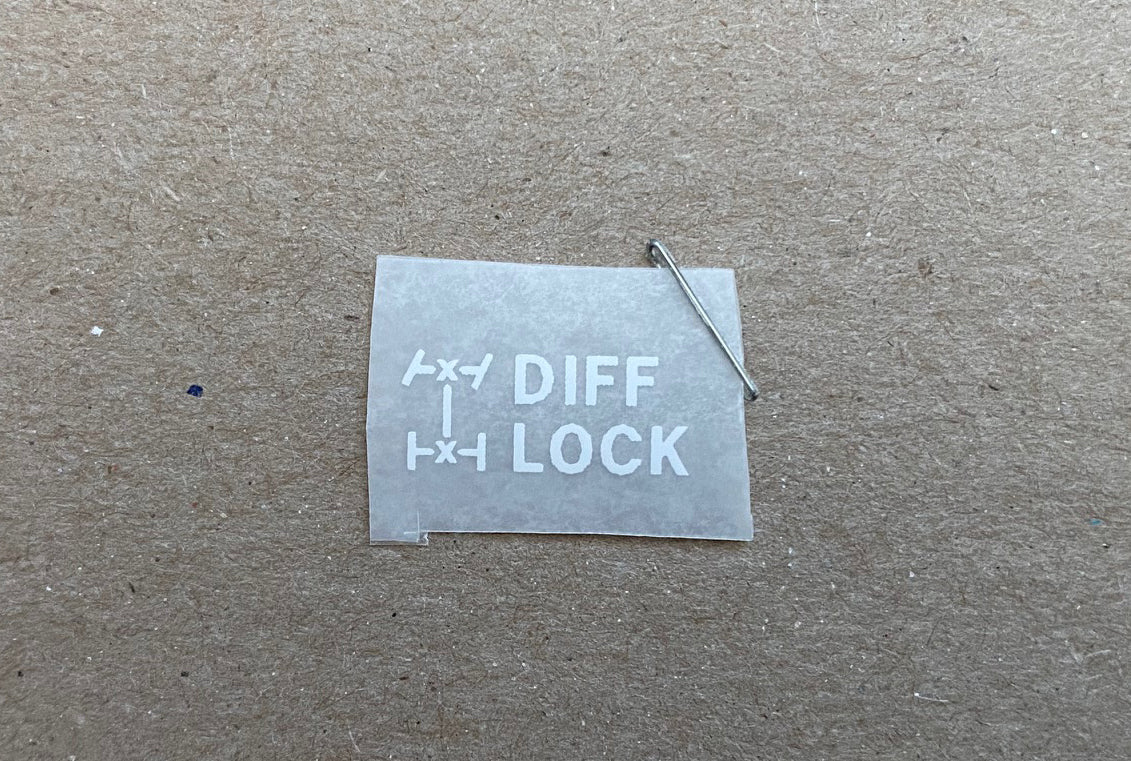 'Diff Lock' Decal