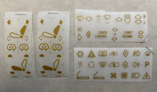 (Gold) Decal Bundle 'A'