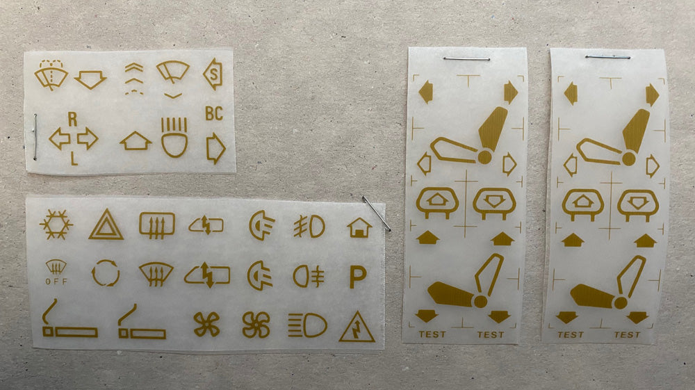 (Gold) Decal Bundle 'C'