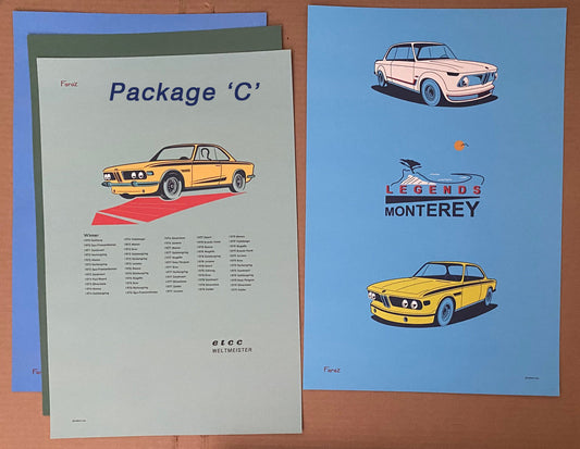 'Sale' BMW 12x18" Poster Set 'C'