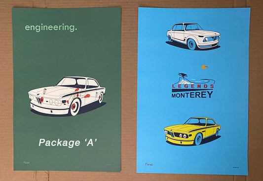 'Sale' BMW 12x18" Poster Set 'A'