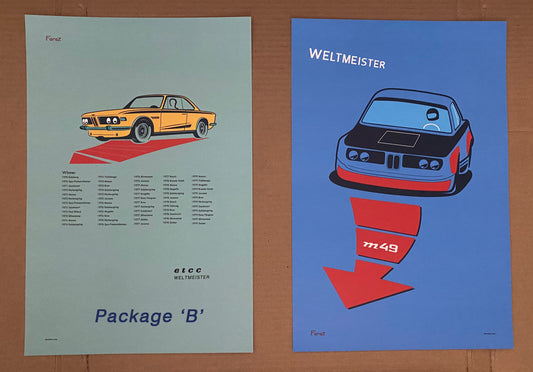 'Sale' BMW 12x18" Poster Set 'B'