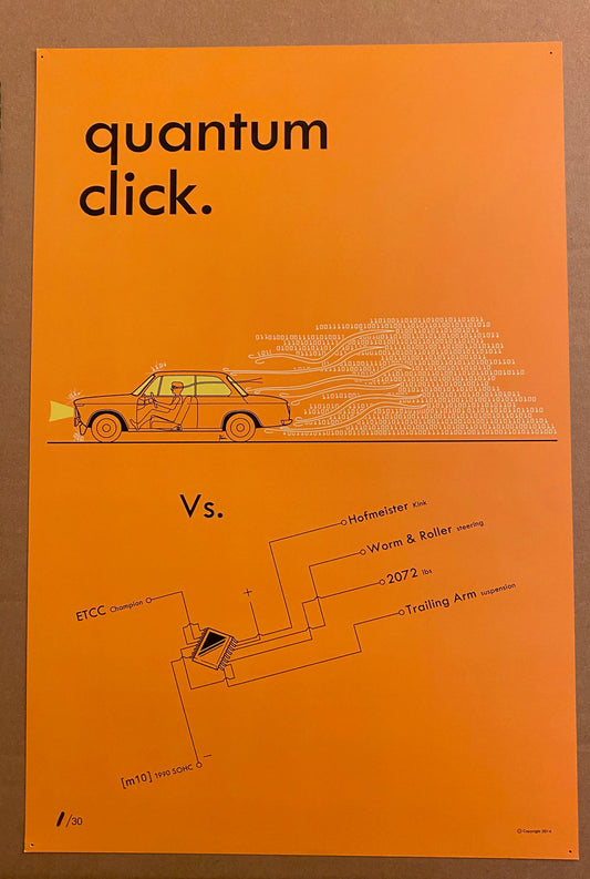 11x17" BMW 2002 Poster