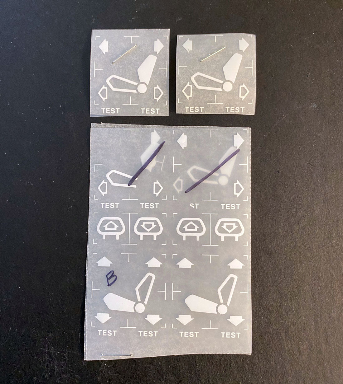 As-is Power Seat Decal ('B')