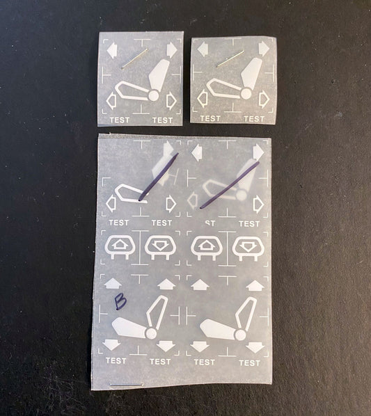 As-is Power Seat Decal ('B')