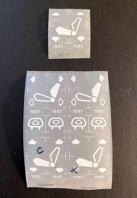 As-is Power Seat Decal ('C')