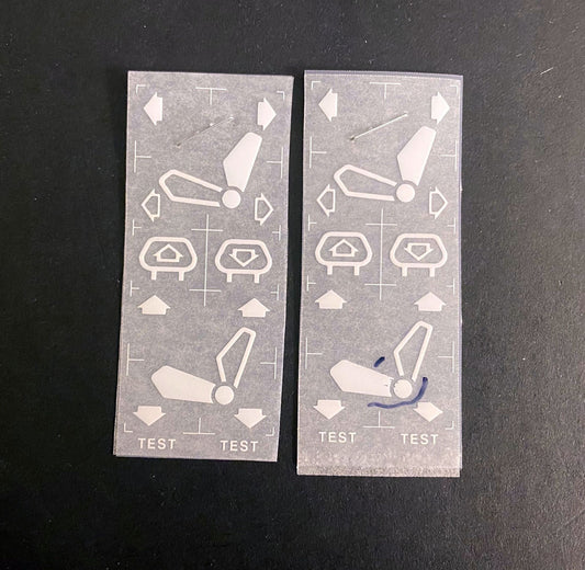 As-is Power Seat Decal ('A')