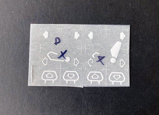 As-is Power Seat Headrest Decal