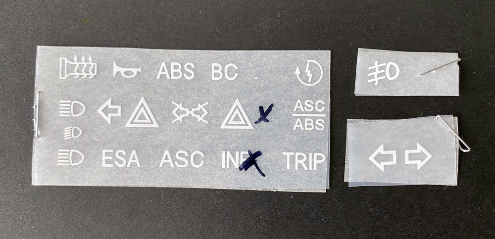 As-is BMW R1200GS Decal Kit ('A')