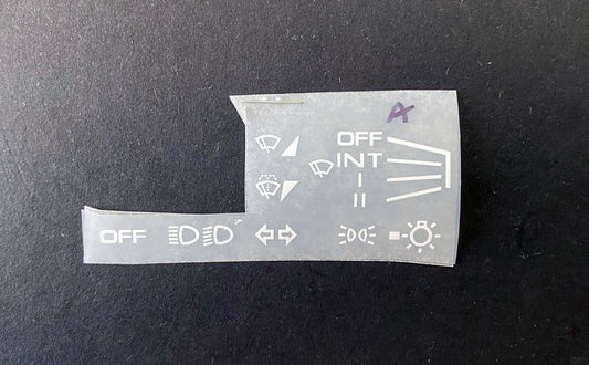 'A' Decal Set Miata NA/NB (**RHD**) (As-is)