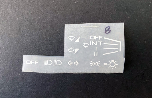 'B' Decal Set Miata NA/NB (**RHD**) (As-is)