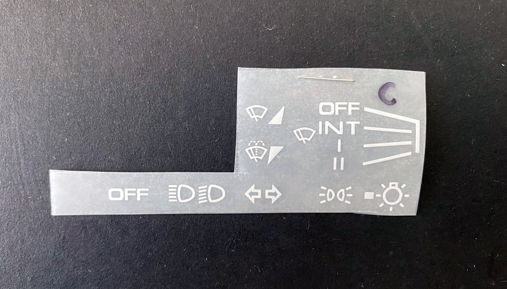 'C' Decal Set Miata NA/NB (**RHD**) (As-is)