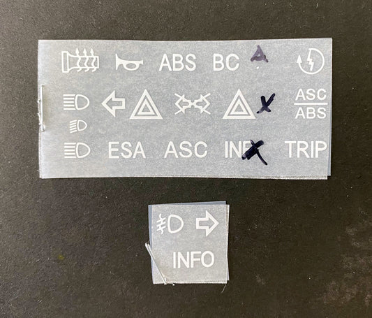 As-is BMW R1200GS Decal Kit ('A')