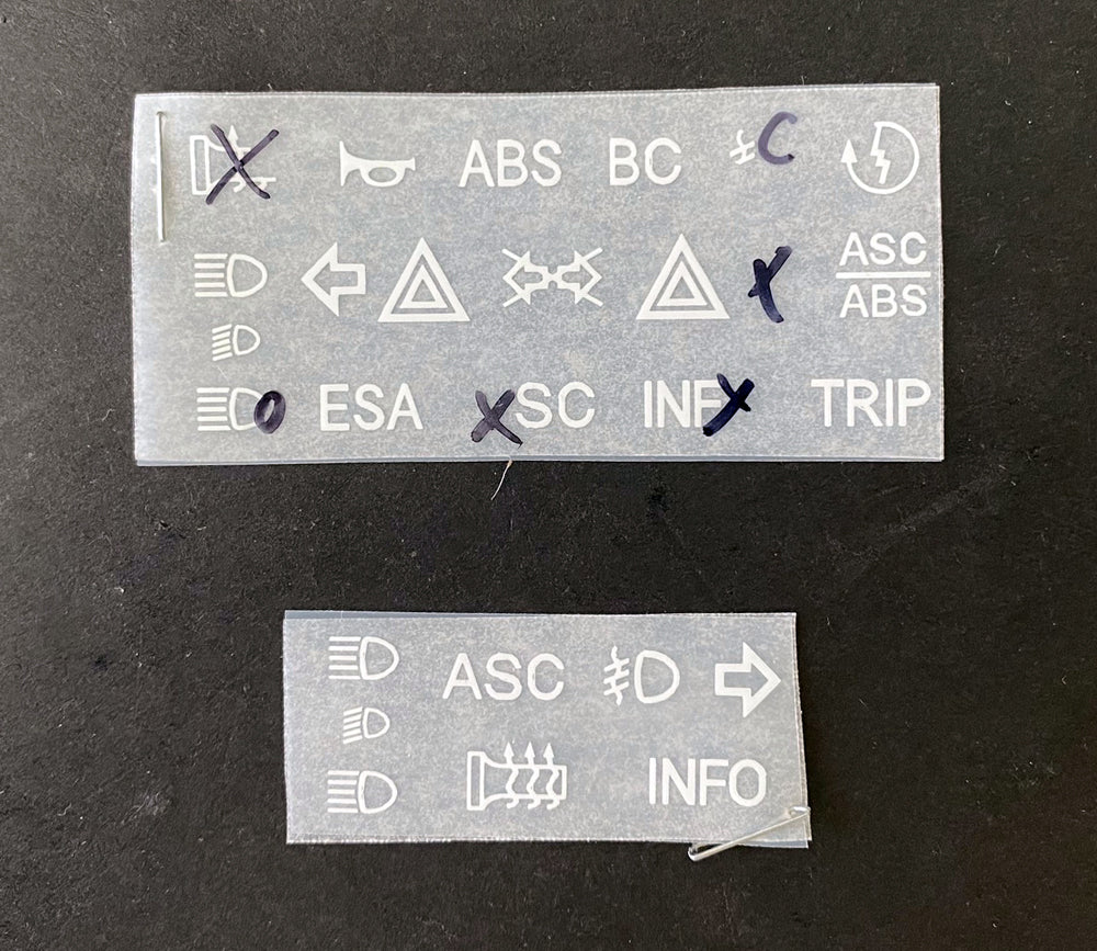 As-is BMW R1200GS Decal Kit ('C')